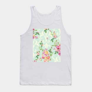 pink beautiful roses and patterns Tank Top